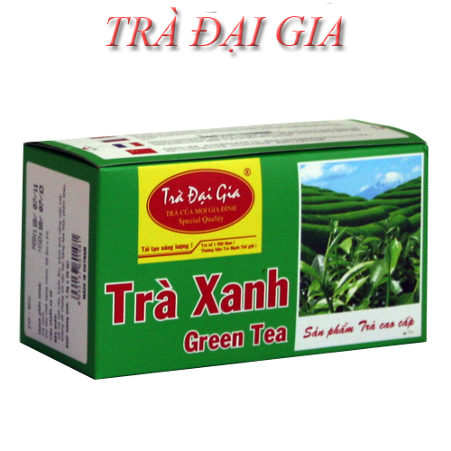 Trà xanh túi lọc - Trà Đại Gia - Công Ty TNHH Thương Mại Và Dịch Vụ Đại Gia